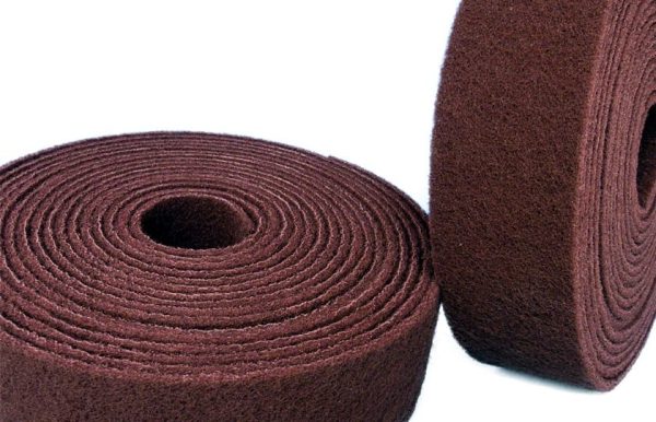 Aluminum oxide sandpaper roll