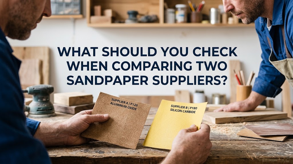What Should You Check When Comparing Two Sandpaper Suppliers